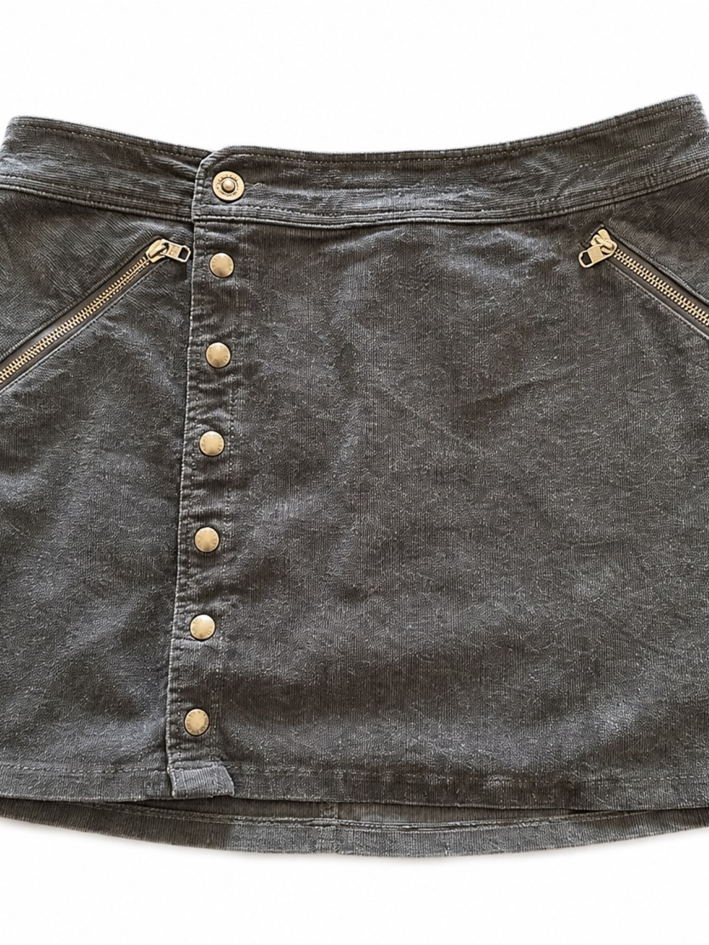 Kuhl Blue Grey Gorpcore Lightweight Quick Dry Pockets‎ Hiking Corduroy Skirt 6